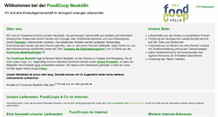 Desktop Screenshot of foodcoop.box-im-netz.de